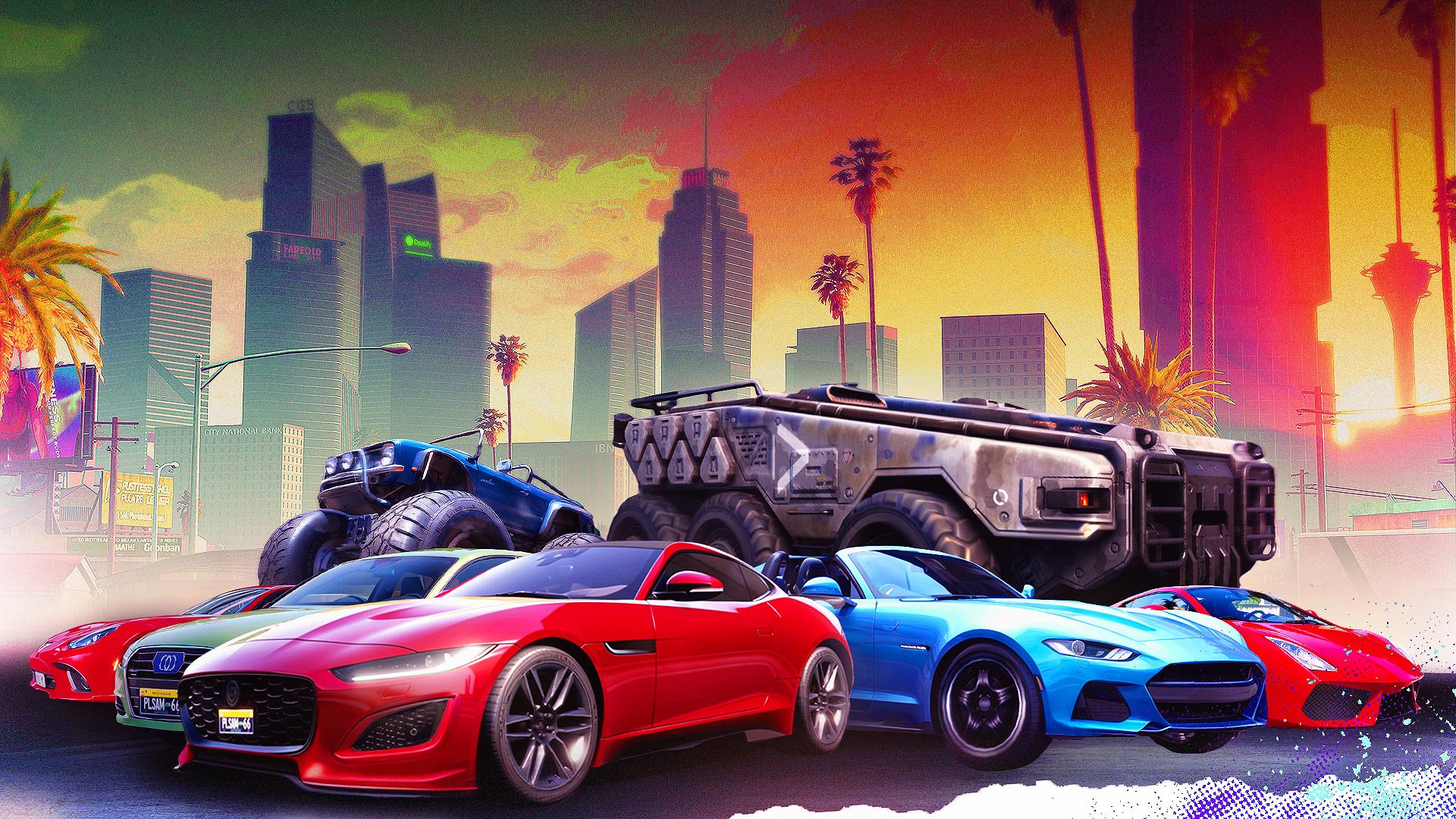 Free City – Run-on any vehicles you’ve seen racing through the streets