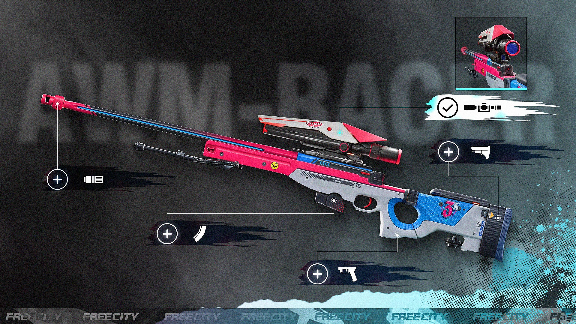 Free City – Personalize your gear and unleash massive firepower!